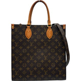 ルイ・ヴィトン LOUIS VUITTON サックプラPM M45848 ブラウン モノグラム・キャンバス ユニセックス ショルダーバッグ