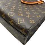 ルイ・ヴィトン LOUIS VUITTON サックプラPM M45848 ブラウン モノグラム・キャンバス ユニセックス ショルダーバッグ