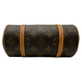 ルイ・ヴィトン LOUIS VUITTON パピヨン19 M51389 ブラウン モノグラム/レザー レディース ハンドバッグ
