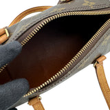 ルイ・ヴィトン LOUIS VUITTON パピヨン19 M51389 ブラウン モノグラム/レザー レディース ハンドバッグ