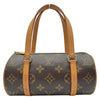 ルイ・ヴィトン LOUIS VUITTON パピヨン19 M51389 ブラウン モノグラム/レザー レディース ハンドバッグ
