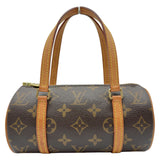 ルイ・ヴィトン LOUIS VUITTON パピヨン19 M51389 ブラウン モノグラム/レザー レディース ハンドバッグ