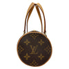ルイ・ヴィトン LOUIS VUITTON パピヨン19 M51389 ブラウン モノグラム/レザー レディース ハンドバッグ