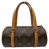 ルイ・ヴィトン LOUIS VUITTON パピヨン19 M51389 ブラウン モノグラム/レザー レディース ハンドバッグ