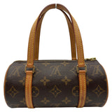 ルイ・ヴィトン LOUIS VUITTON パピヨン19 M51389 ブラウン モノグラム/レザー レディース ハンドバッグ