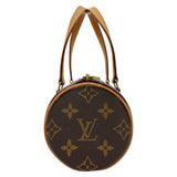 ルイ・ヴィトン LOUIS VUITTON パピヨン19 M51389 ブラウン モノグラム/レザー レディース ハンドバッグ