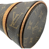 ルイ・ヴィトン LOUIS VUITTON パピヨン19 M51389 ブラウン モノグラム/レザー レディース ハンドバッグ