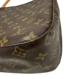 ルイ・ヴィトン LOUIS VUITTON ルーピングMM M51146 ブラウン モノグラムキャンバス レディース トートバッグ