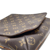 ルイ・ヴィトン LOUIS VUITTON ミュゼット・サルサ ショート M51258 ブラウン モノグラム/レザー レディース ショルダーバッグ