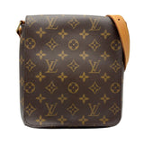 ルイ・ヴィトン LOUIS VUITTON ミュゼット・サルサ ショート M51258 ブラウン モノグラム/レザー レディース ショルダーバッグ