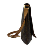 ルイ・ヴィトン LOUIS VUITTON ミュゼット・サルサ ショート M51258 ブラウン モノグラム/レザー レディース ショルダーバッグ