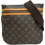 ルイ・ヴィトン LOUIS VUITTON ポシェットボスフォール M40044 ブラウン モノグラム・キャンバス メンズ ショルダーバッグ