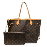 ルイ・ヴィトン LOUIS VUITTON ネヴァーフルMM M40997 ブラウン モノグラムキャンバス/ミモザ レディース トートバッグ
