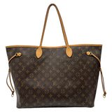ルイ・ヴィトン LOUIS VUITTON ネヴァーフルGM M40993 ブラウン/ピモン モノグラム/レザー レディース トートバッグ
