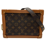 ルイ・ヴィトン LOUIS VUITTON ソフトトランク M44660 ブラウン モノグラム/レザー レディース ショルダーバッグ