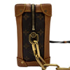 ルイ・ヴィトン LOUIS VUITTON ソフトトランク M44660 ブラウン モノグラム/レザー レディース ショルダーバッグ