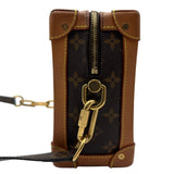 ルイ・ヴィトン LOUIS VUITTON ソフトトランク M44660 ブラウン モノグラム/レザー レディース ショルダーバッグ