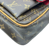 ルイ・ヴィトン LOUIS VUITTON ヴィバシテPM M51165 ブラウン モノグラム レディース ショルダーバッグ