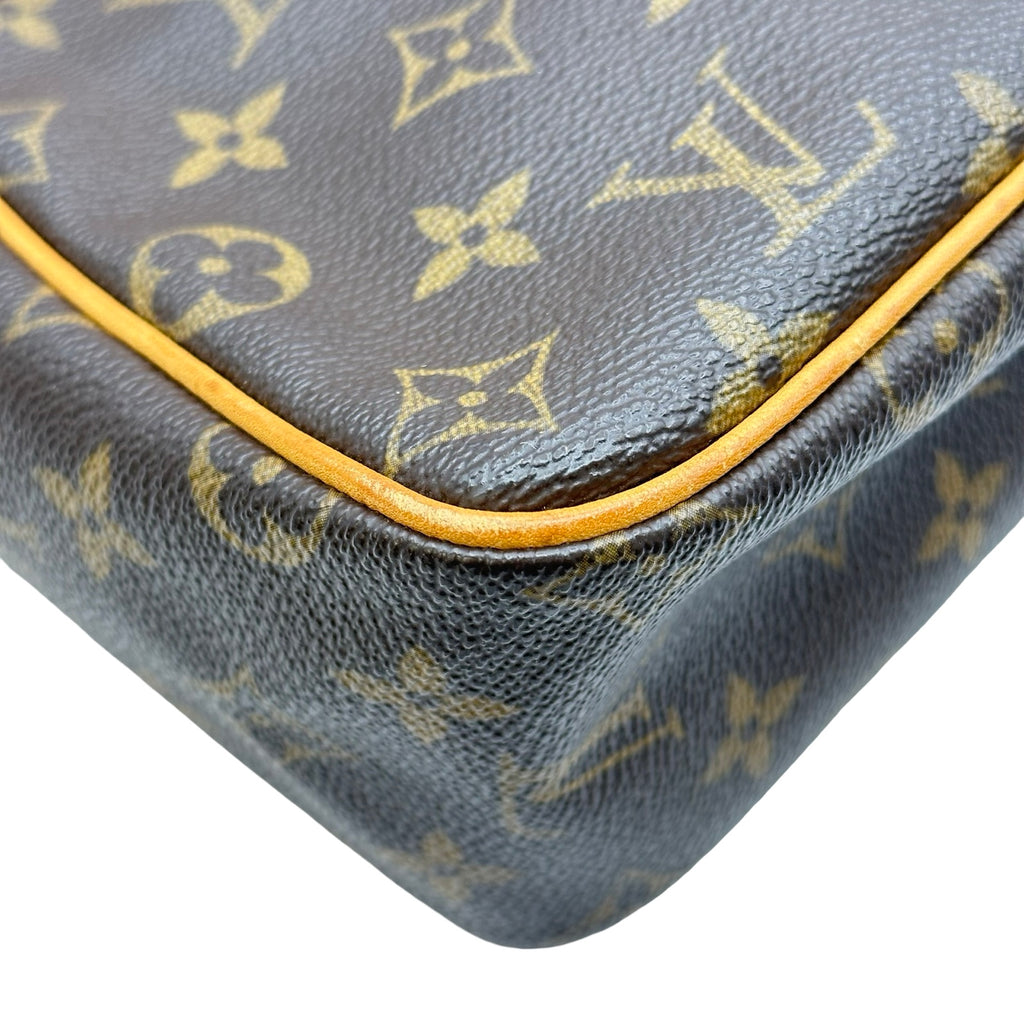ルイヴィトン ショルダーバッグ ゴールド金具 ヴィバ シテPM モノグラム M51165 廃番 レディース LOUIS VUITTON ルイ・ヴィトン LOUIS VUITTON ヴィバシテPM M51165 ブラウン
