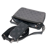 ルイ・ヴィトン LOUIS VUITTON トリオ・メッセンジャー M69443 ブラック モノグラム・エクリプスリバース メンズ ショルダーバッグ