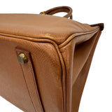 エルメス HERMES バーキン35 〇Y刻 シガール ゴールド金具 クシュベル レディース ハンドバッグ