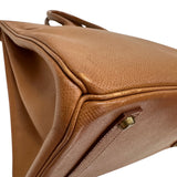 エルメス HERMES バーキン35 〇Y刻 シガール ゴールド金具 クシュベル レディース ハンドバッグ