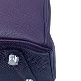 エルメス HERMES バーキン25 D刻 レザン シルバー金具 トゴ レディース ハンドバッグ