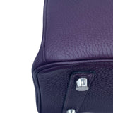 エルメス HERMES バーキン25 D刻 レザン シルバー金具 トゴ レディース ハンドバッグ