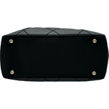 シャネル CHANEL パリビアリッツトートPM A34208 12番台 ブラック コーティングキャンバス レディース トートバッグ