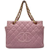 シャネル CHANEL ココマーク チェーンハンドバッグ A15688 6番台 ピンク ゴールド金具 ラムスキン レディース ハンドバッグ
