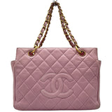 シャネル CHANEL ココマーク チェーンハンドバッグ A15688 6番台 ピンク ゴールド金具 ラムスキン レディース ハンドバッグ