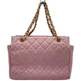 シャネル CHANEL ココマーク チェーンハンドバッグ A15688 6番台 ピンク ゴールド金具 ラムスキン レディース ハンドバッグ