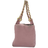シャネル CHANEL ココマーク チェーンハンドバッグ A15688 6番台 ピンク ゴールド金具 ラムスキン レディース ハンドバッグ
