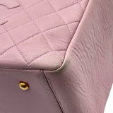 シャネル CHANEL ココマーク チェーンハンドバッグ A15688 6番台 ピンク ゴールド金具 ラムスキン レディース ハンドバッグ