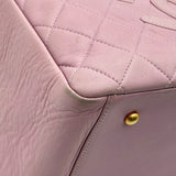 シャネル CHANEL ココマーク チェーンハンドバッグ A15688 6番台 ピンク ゴールド金具 ラムスキン レディース ハンドバッグ