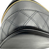 シャネル CHANEL ビコローレバニティバッグ A84212 3番台 ブラック/ゴールド金具 ラムスキン レディース その他バッグ