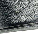 シャネル CHANEL ココマーク バニティバッグ A01997 3番台 ブラック ゴールド金具 キャビアスキン レディース ハンドバッグ