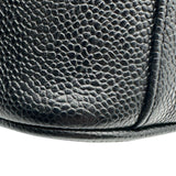 シャネル CHANEL ココマーク バニティバッグ A01997 3番台 ブラック ゴールド金具 キャビアスキン レディース ハンドバッグ