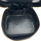 シャネル CHANEL ココマーク バニティバッグ A01997 3番台 ブラック ゴールド金具 キャビアスキン レディース ハンドバッグ