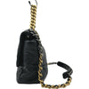 シャネル CHANEL CHANEL19 ラージバッグ AS1161 ブラック ゴールド金具×シルバー金具 シャイニーラム レディース ショルダーバッグ