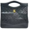 シャネル CHANEL マトラッセ 2WAY ハンドバッグ 1番台 ブラック ラムスキン レディース ショルダーバッグ