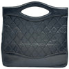 シャネル CHANEL マトラッセ 2WAY ハンドバッグ 1番台 ブラック ラムスキン レディース ショルダーバッグ