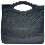 シャネル CHANEL マトラッセ 2WAY ハンドバッグ 1番台 ブラック ラムスキン レディース ショルダーバッグ
