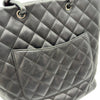 シャネル CHANEL カンボンライン トートミディアム A25167 10番台 ブラック ラムスキン レディース トートバッグ