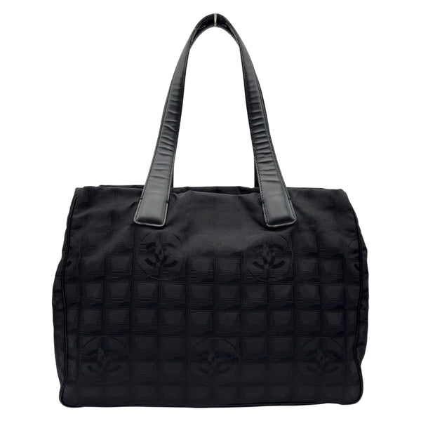 シャネル CHANEL ニュートラベルライントートMM A15991 9番台 ブラック