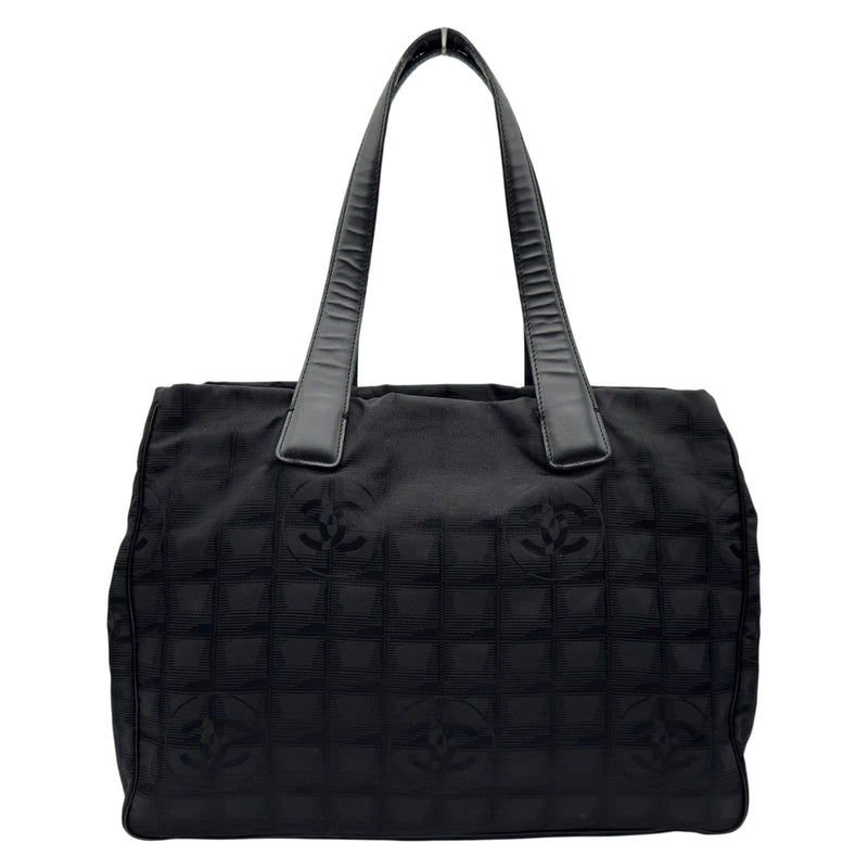 シャネル CHANEL ニュートラベルライントートMM A15991 9番台 ブラック