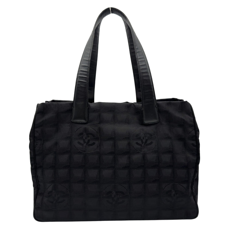 シャネル CHANEL ニュートラベルライントートMM A15991 9番台 ブラック