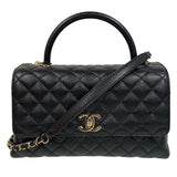 シャネル CHANEL ココハンドル29 A92991 ブラック キャビア レディース ショルダーバッグ