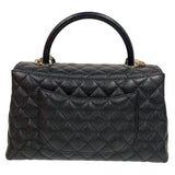 シャネル CHANEL ココハンドル29 A92991 ブラック キャビア レディース ショルダーバッグ