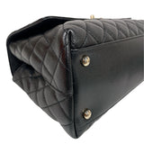 シャネル CHANEL ココハンドル29 A92991 ブラック キャビア レディース ショルダーバッグ